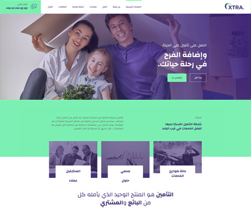 تصميم موقع شركة محاماة ومكاتب أعمال وتأمين الصورة 6