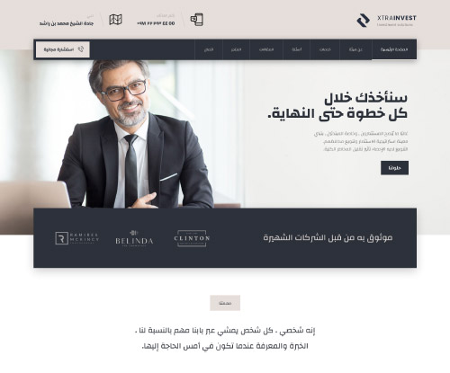 تصميم موقع شركة محاماة ومكاتب أعمال وتأمين الصورة 5